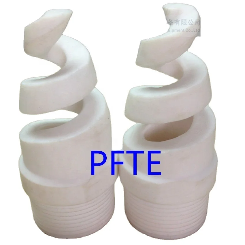 

1/4 spiral full cone pattern PTFE spray nozzles