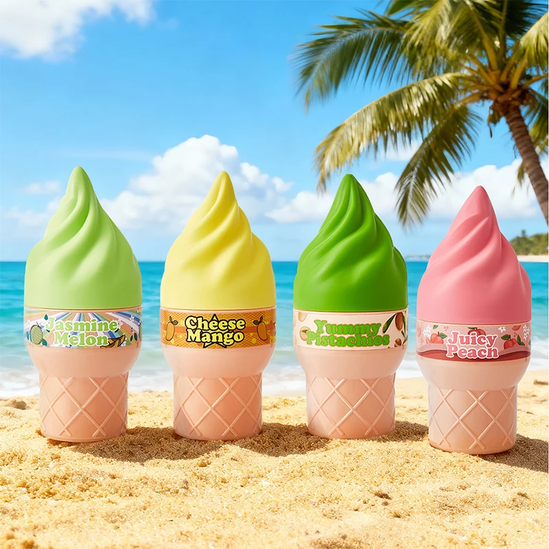 Eiscreme, süßes Parfüm der Marke, langlebig, Eau de Toilette, blumig, fruchtig, Zitrusrose, bezaubernder süßer Duft, Damen-Körperspray