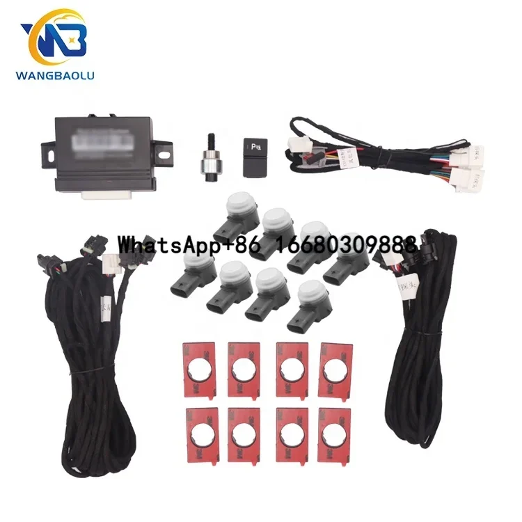 High Quality Car Reverse Sensor Parking Sensor 8 Kit System Oem Modul with Radar for HONDA Fit GK5 2014-2018 1 Year,1 Year 24W