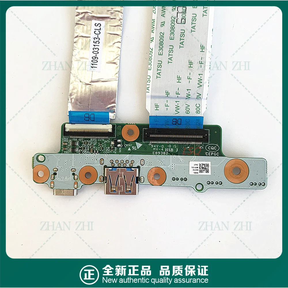 For Lenovo Chromebook 500e-81ES Power Button Switch USB Charging Board BH5736A_