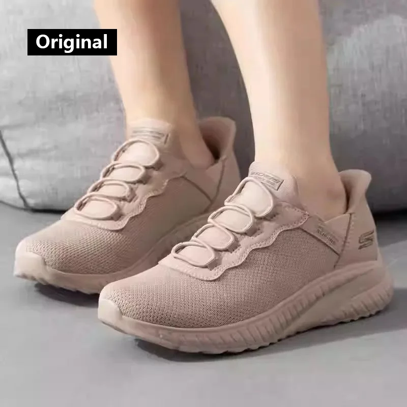 

Skechers Women's sports shoes Summer new fashion breathable casual shoes Lightweight comfortable walking shoes