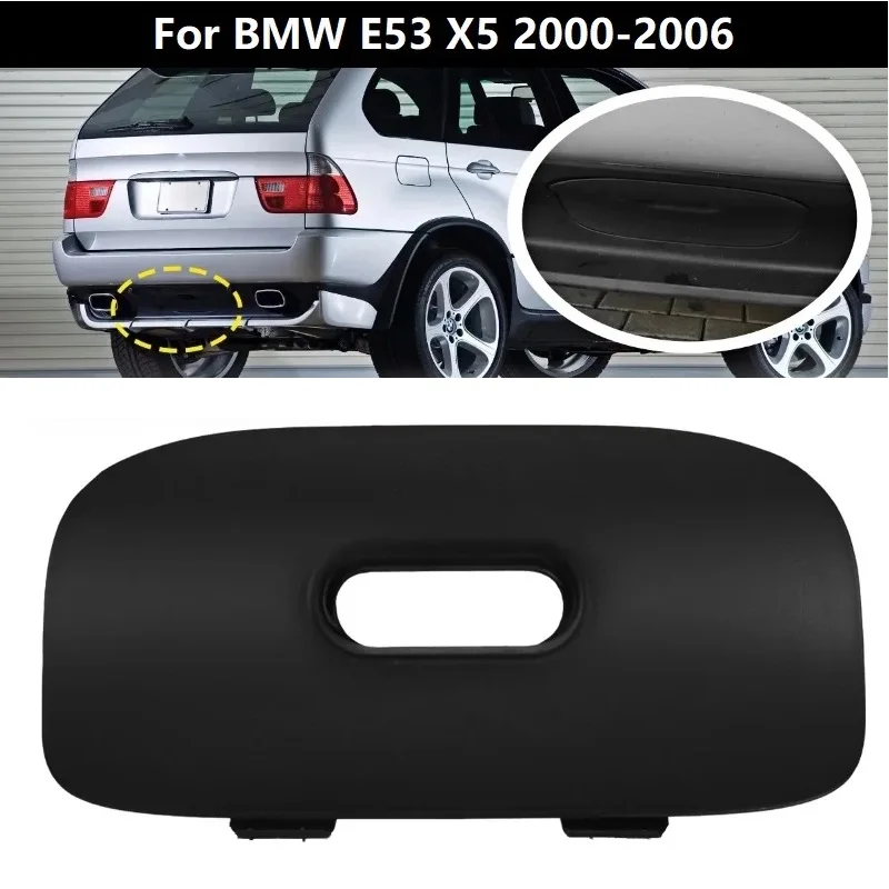 

For BMW E53 X5 2000-2006 Rear Bumper Trailer Cover Trim 51128402327 Car Accessories Exterior Parts Auto Parts Accessories