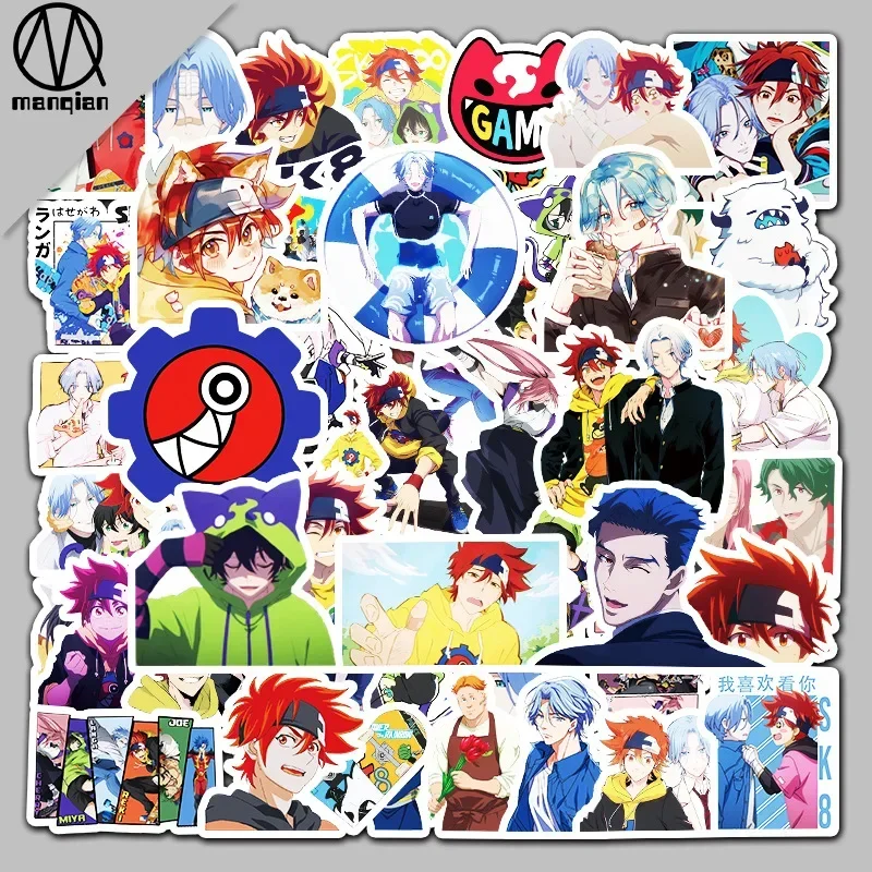 50/30/10PCS REKI Hasegawa Langa MIYA Popular Anime Secondary Peripheral Stickers Mobile Tablet Skateboard Decoration Stickers