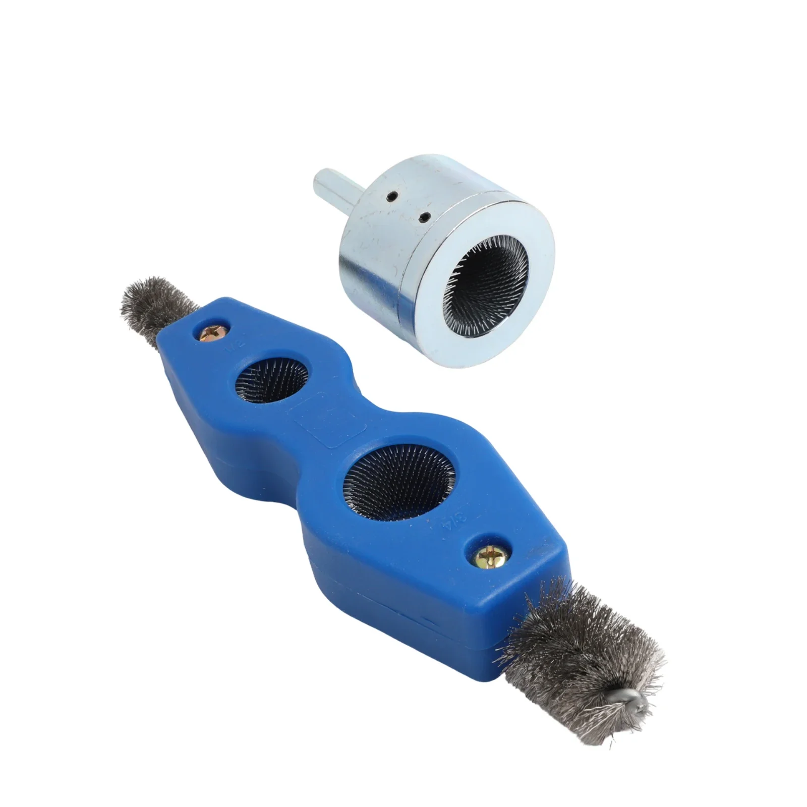 Abrasive Tool 4-in-1 Battery Brush Copper Pipe Cleaner Automotive Applications Efficient Cleaning Hexagonal Handle
