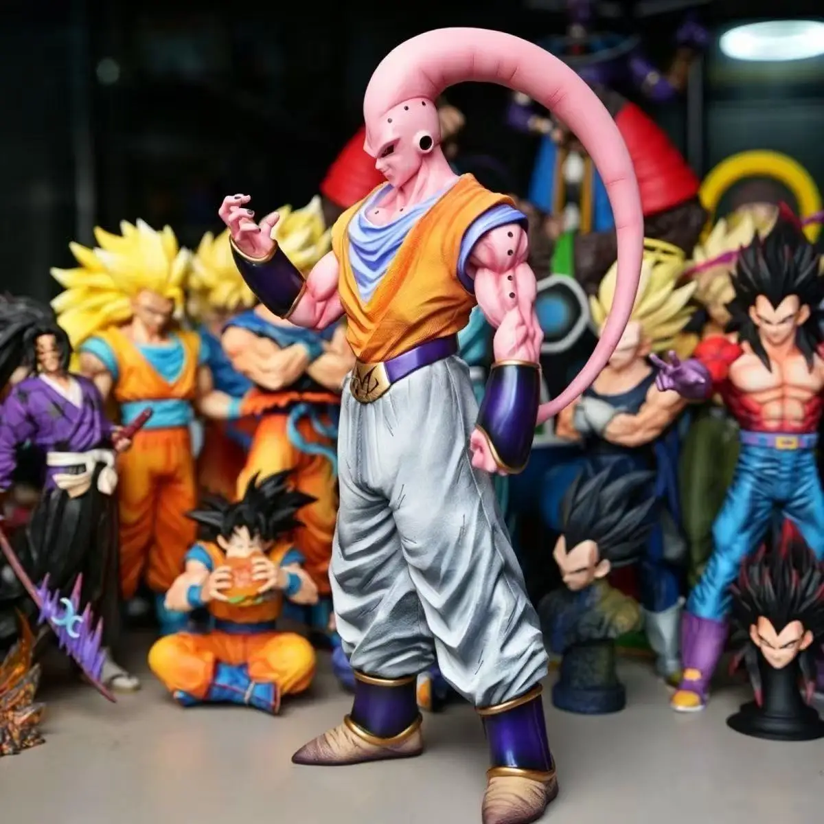 YS Statue Anime Gohan Buu Figure Majin Buu 39cm/15.35inch Action Figures Collection Model Toys Gifts - view 4