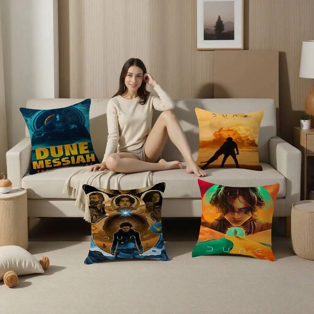 الكثبان الرملية الجزء 2 2024 الخيال العلمي فيلم غرزة محظوظ التنين وسادة غطاء أريكة غطاء غرفة المنزل الديكور الأطفال هدية #3