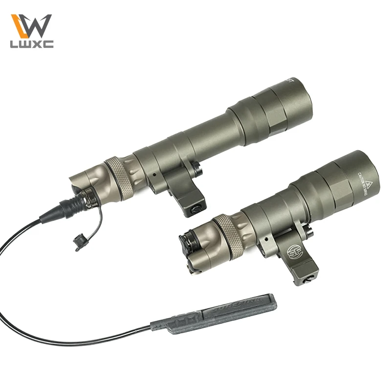 

Тактический фонарь-прожектор M340DFT M640DFT с двойной функцией (прожектор/рассеянный свет), с переключателем и креплением MLO, совместим с 21-мм планкой.