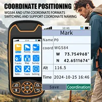 High precision navigation A8 IP67 Handheld gps with color screen & Large capacity lithium battery for camping&hike