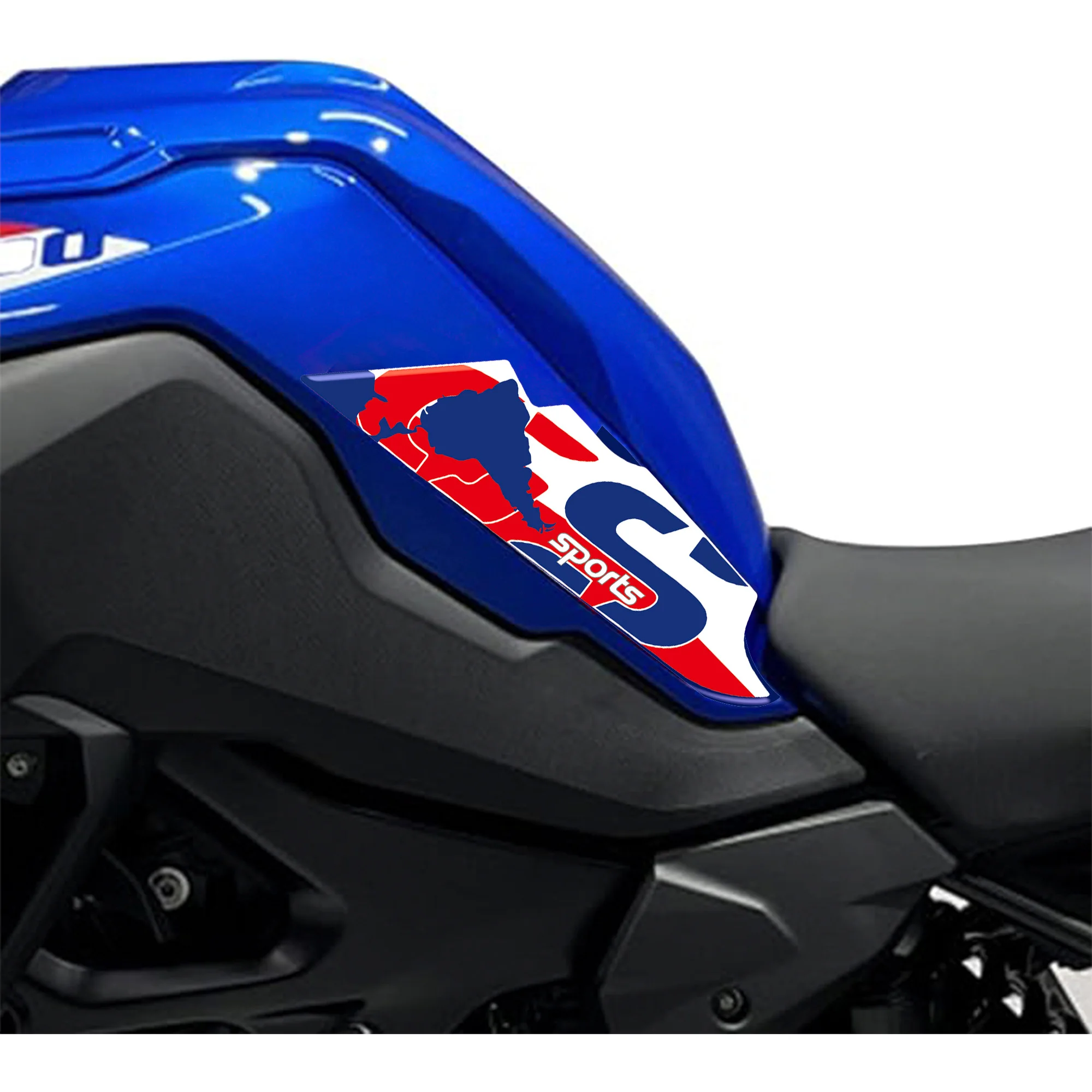3D protection Motorbike Sticker Tank Decoration and Protection Compatible with BMW F850 GS 2018-2024
