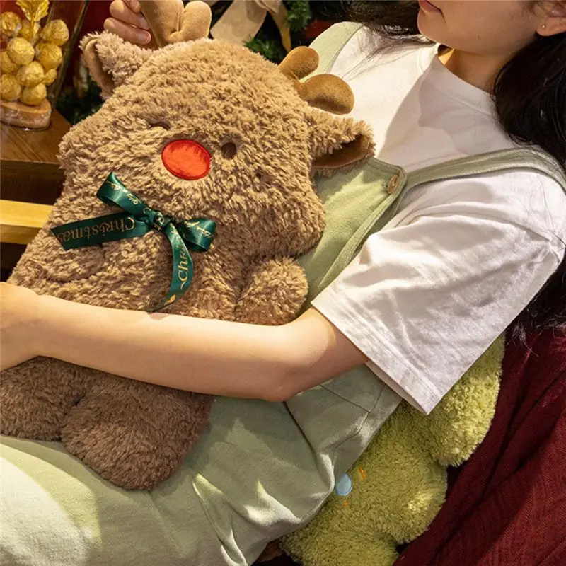 TFTP-Christmas Plush Pillow Soft Cute Stuffed Pillow Home Bedroom Office Sofa Decoration Birthday Holiday Gift