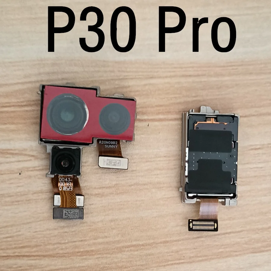 Back Camera Front Rear Back Camera For Huawei P30 Pro VOG-L29 VOG-L09 VOG-L04 Big Main Camera Module Flex Cable