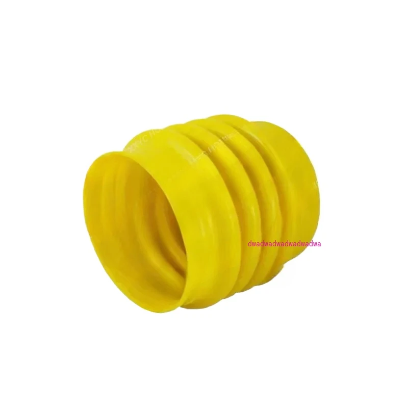 Yellow Polyurethane Jumping Jack Bellows Boot (ID 16cm X ID 15cm X H 25cm) For Wacker Rammer Compactor Tamper