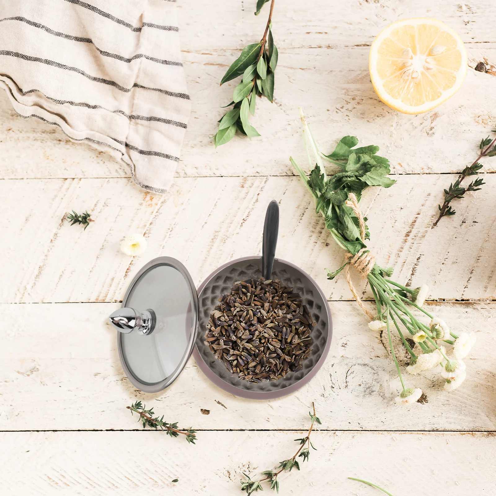 

1Set Stainless Steel Seasoning Containers Simple Style Practical Kitchen Spice Storage Jars Easy Use Storage Cans Healthy