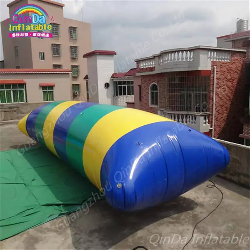 China Manufacturers Air Bouncer Inflatable Trampoline, Inflatable Water Blob Inflatable Water Catapult,Jumping Air Bag