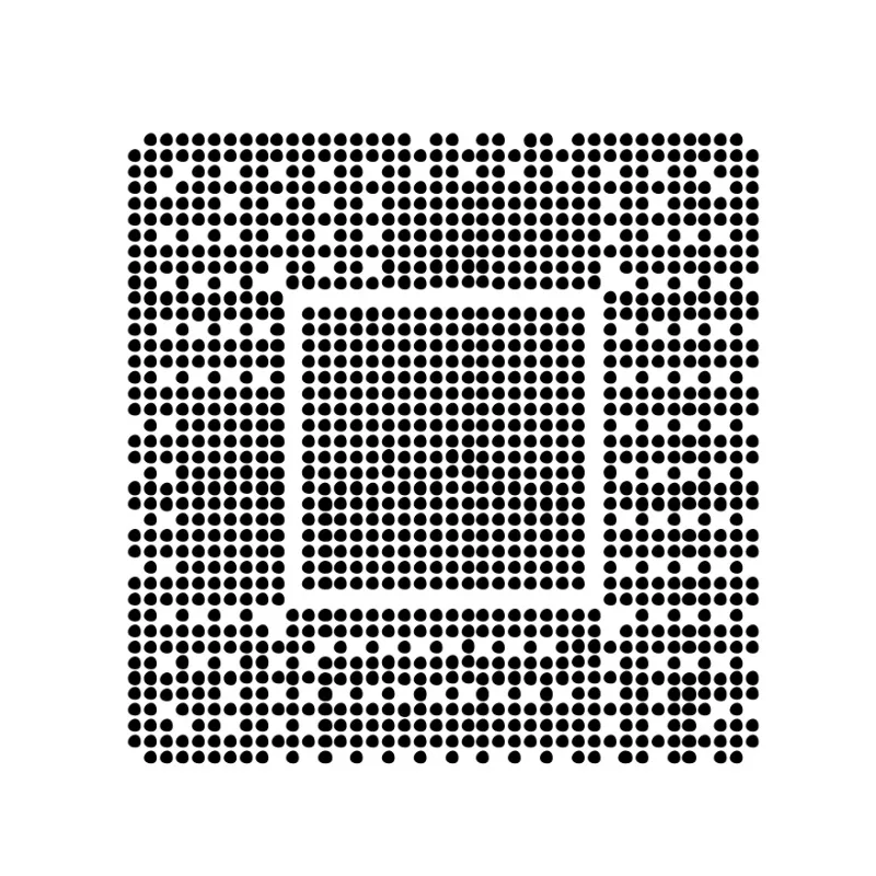 Direct heating  80*80  90*90    AD107-775-A1  AD107-400-A1  AD107  BGA  Stencil Template