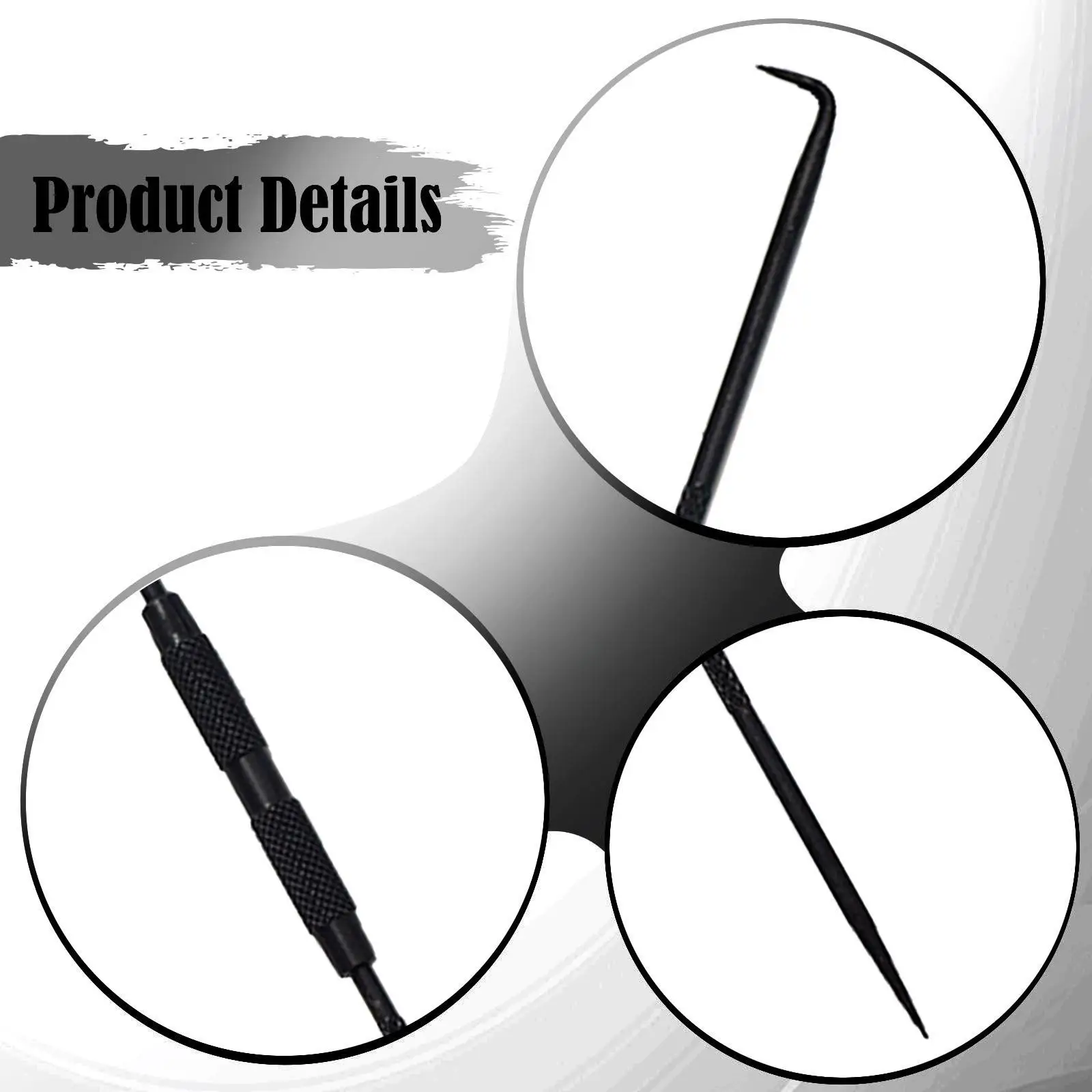 Double Pointed Scriber Precision Line Drawing Marking Tool Metal Scribing Pin for Ceramic Glass Steel