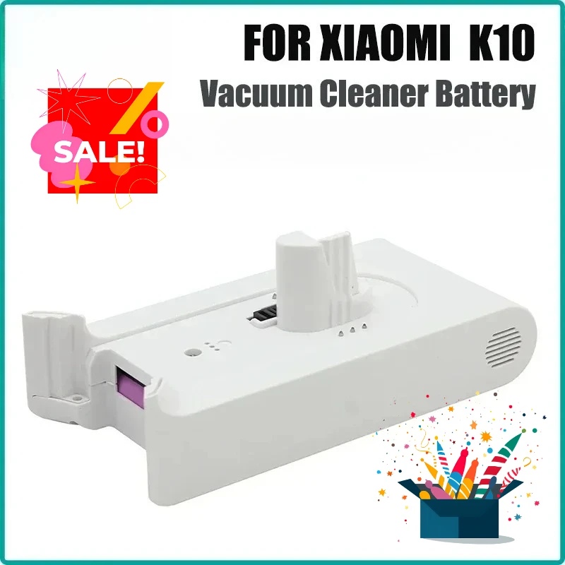 

Replacement Battery Pack for Xiaomi Mijia K10 Handheld Cordless Vacuum Cleaner 25.2v LI-ion Rechargeable Batteries