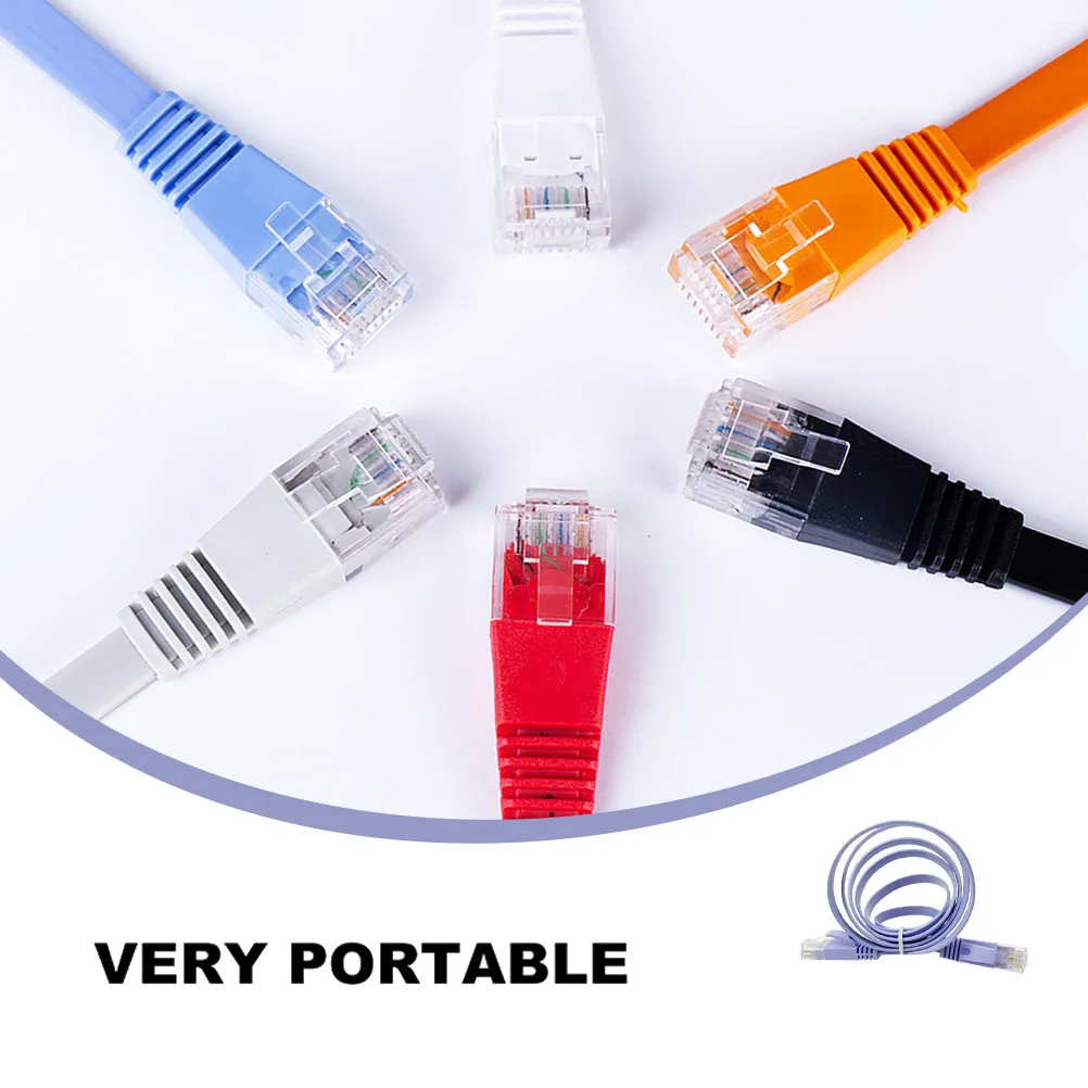 

Cat6 Ethernet Cable 1000Ft Flat Network Cable For Outdoor Indoor Use Heavy Duty Waterproof Lan Cord Router Computer Connection