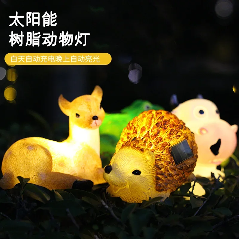 Modern Animal Lighting Villa Garden Backyard Alley Decoration Rabbit Lamp Park Real Estate Grassland Landscape Lawn Lights