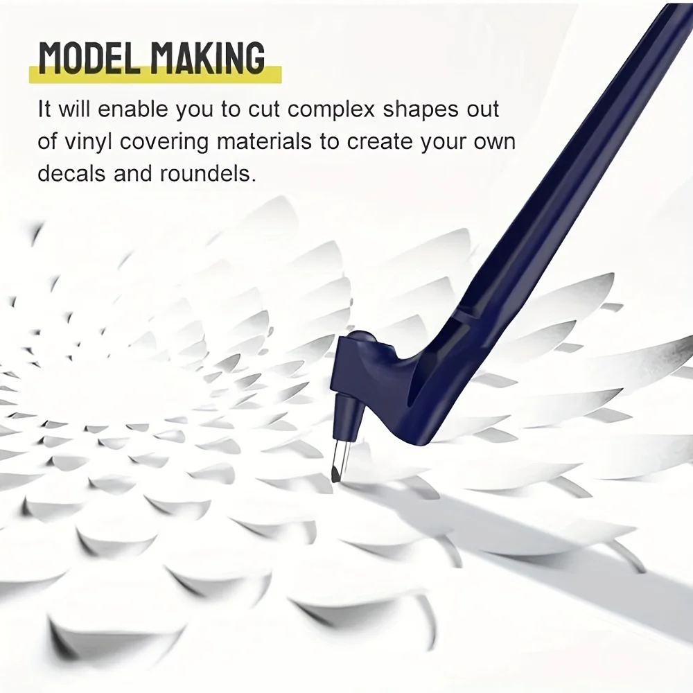 1 قطعة DIY بها بنفسك أدوات القطع الحرفية الفن الحرفية قطع أداة للحرف اليدوية مع 360 الصلب الدورية شفرة السلامة القاطع ورقة نحت سكين ﻿