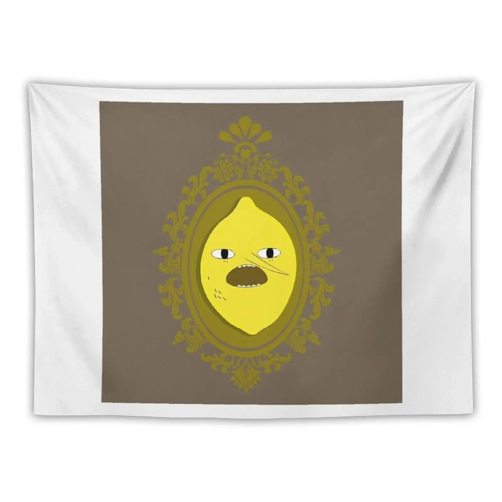 LEMON GRAB UNACCEPTABLE Tapestry Wall Decoration Aesthetic Room Decorations Tapestry