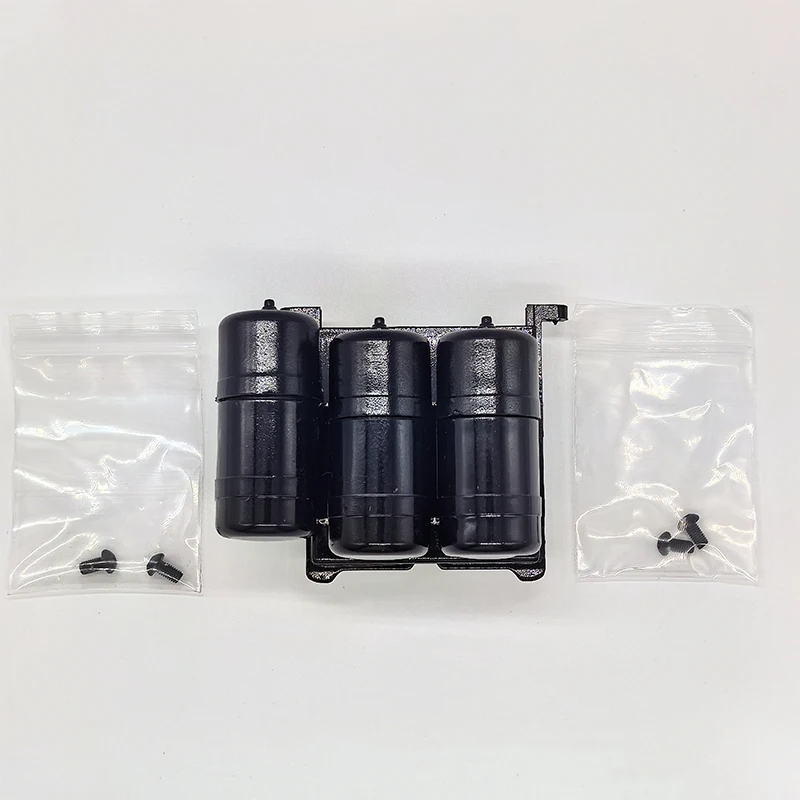 

Simulation Battery Case Plastic Gas Tank for 1:14 Tamiya RC Truck Tipper SCANIA 770S VOLVO BENZ MAN TGX LESU Car Accessories Toy