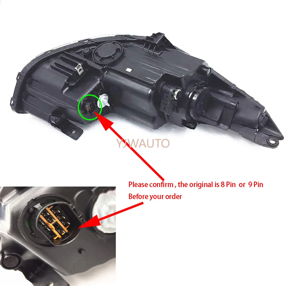 Headlamp For Hyundai IX35 2013 2014 2015 2016 Headlight Assembly Car Lights Daytime Running Light Auto Whole Car Light Assembly