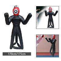 Grappling Dummy Punching Dummy Unfilled Multipurpose Adults Practical Training Equipment Punching Bag for Mma Karate Practice