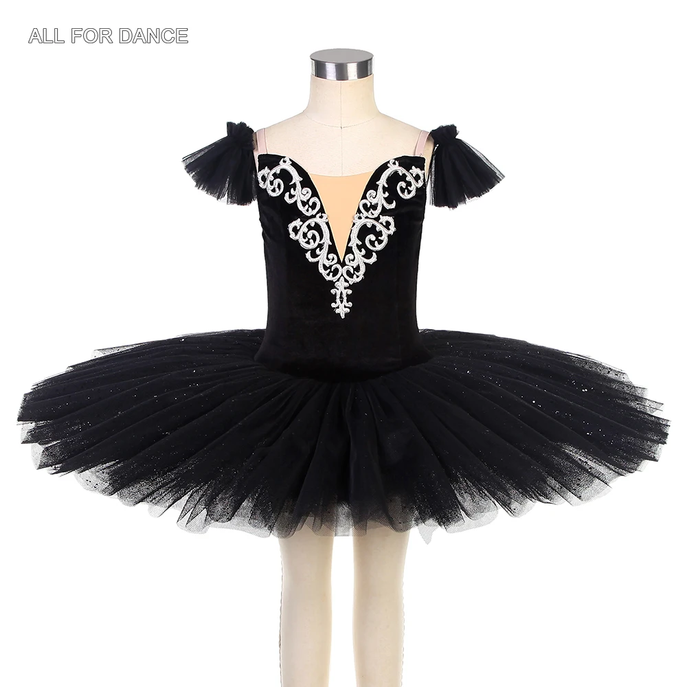 

BLL517 Black Swan Professional Ballet Dance Costume Pancake Tutus for Girls Ballerina Peroformance Tutus Dancing Dress