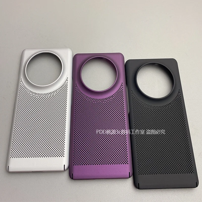 حافظة تبريد رفيعة لهاتف Realme GT5 Pro حافظة لهاتف Realme GT 5 Pro 5G رفيعة للغاية من البولي كربونات غطاء خلفي للهاتف الصلب ممتص للصدمات أنيق