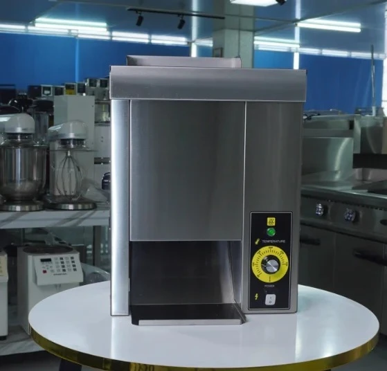 Efficiency Hamburger Toaster Fast Heating Vertical Bread Heater for Hotels Food Shops Temperature Control