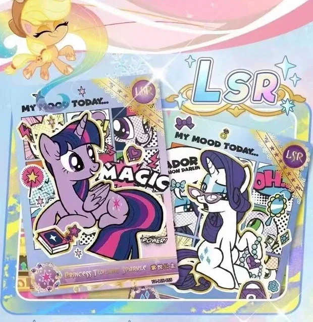 KAYOU Original My Little Pony Karte 40th Anniversary Limited Freundschaft Ewige Karte Seltene SC SGR Karten Spielzeug Geschenk Prinzessin Karte