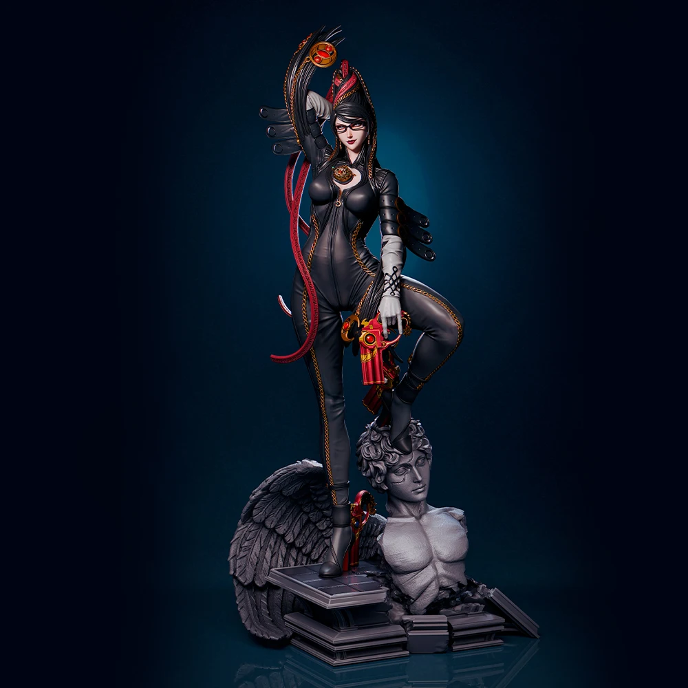

1/24 Sexy Girl Bayonetta Resin Model Figure Toy Craft Unassembled Miniature Reduction Statue Unpainted Kit