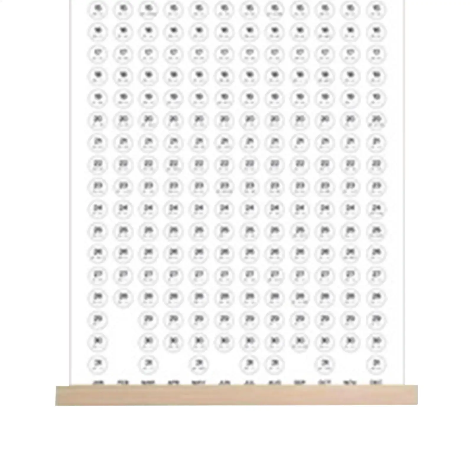 تقويم الحائط 2026-2027 مع ملصقات القلم مخطط شهري كبير تقويم الحائط 2026-2027 لجدول عيد الميلاد والعام الجديد