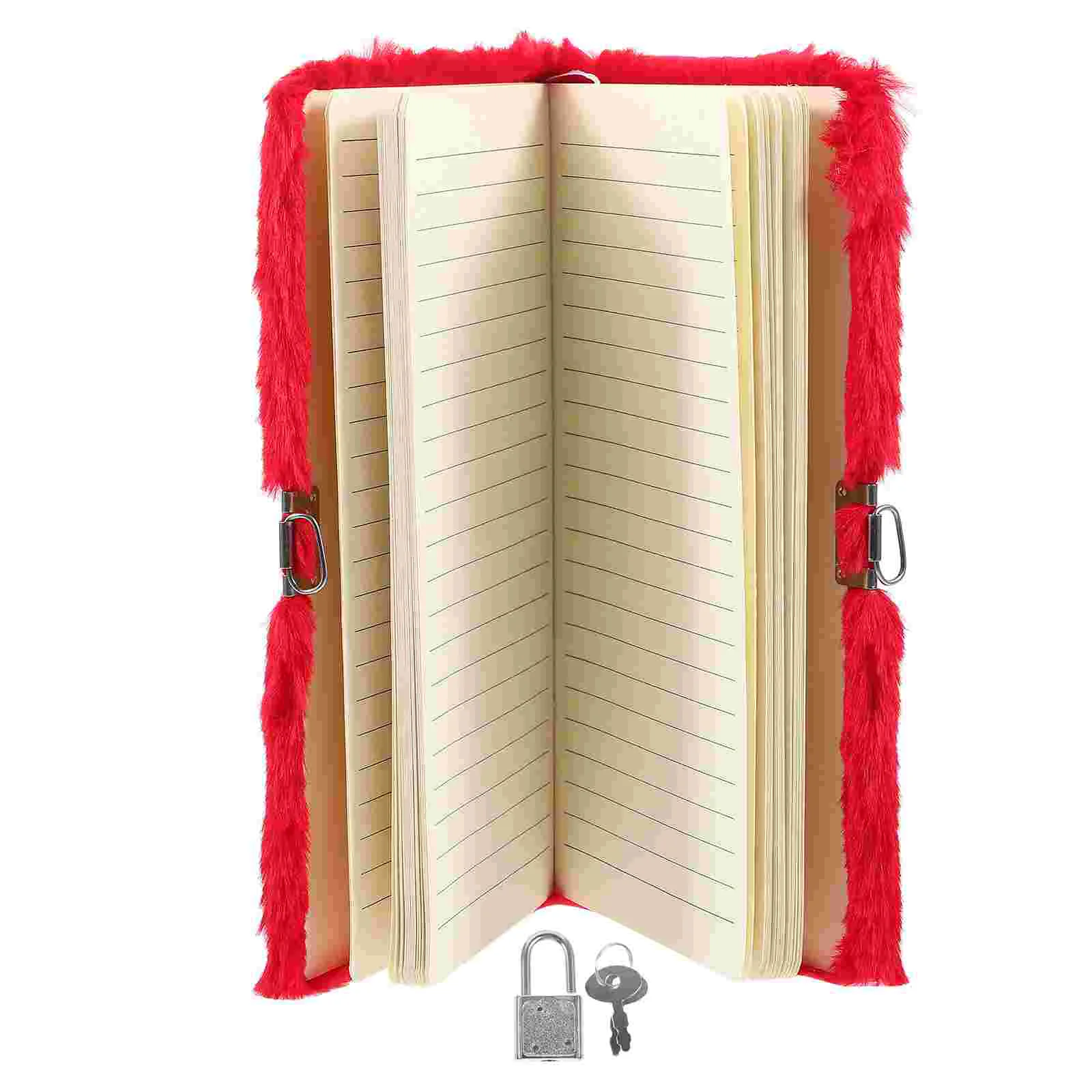 

Journal Notebook Small Notebooks Pocket Size Diary with Lock Writers Plush Password Travel