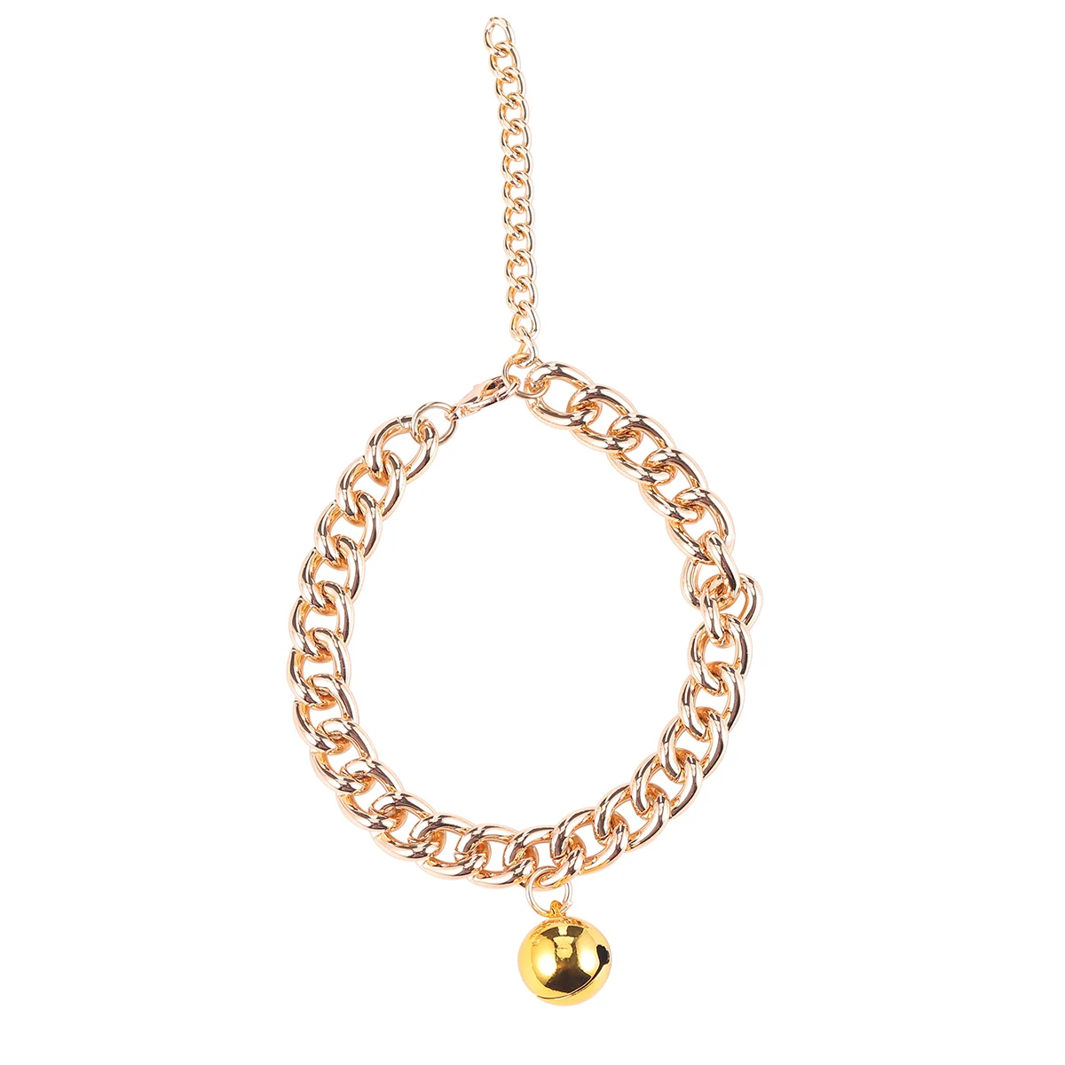 

1Pcs Pet Bell Collar Smooth Surface No Burr Stable Longevity Pet Decoration Accessories Necklace Pendant Decoration