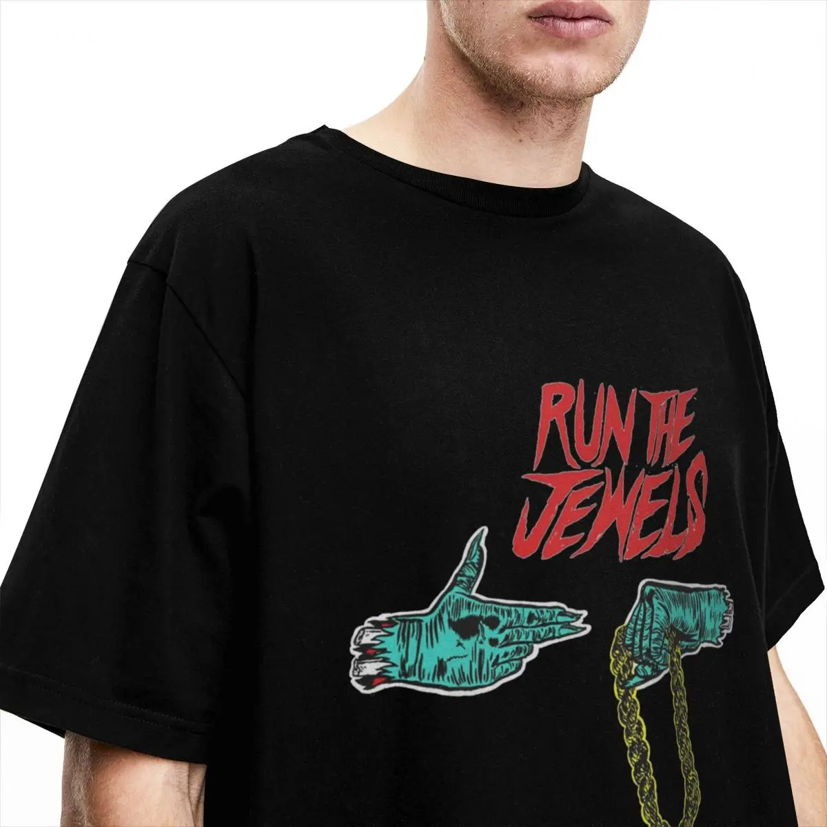 Humorous Run The Jewels Hip Hop Rap T Shirt Men Women 100% Cotton Tees Shirt Gift Idea Tops