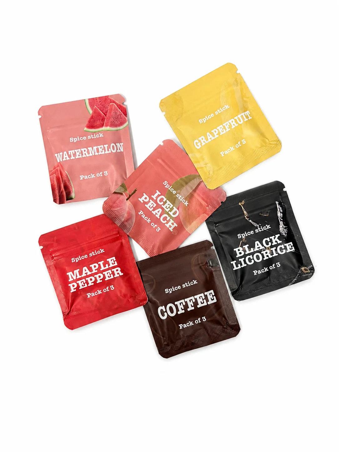 Fruit Aroma Taste Refill Pack Natural Plant Essential Oil Replacement Pods For Sticks Multiple Flavors Mixed Single Flavor Packs