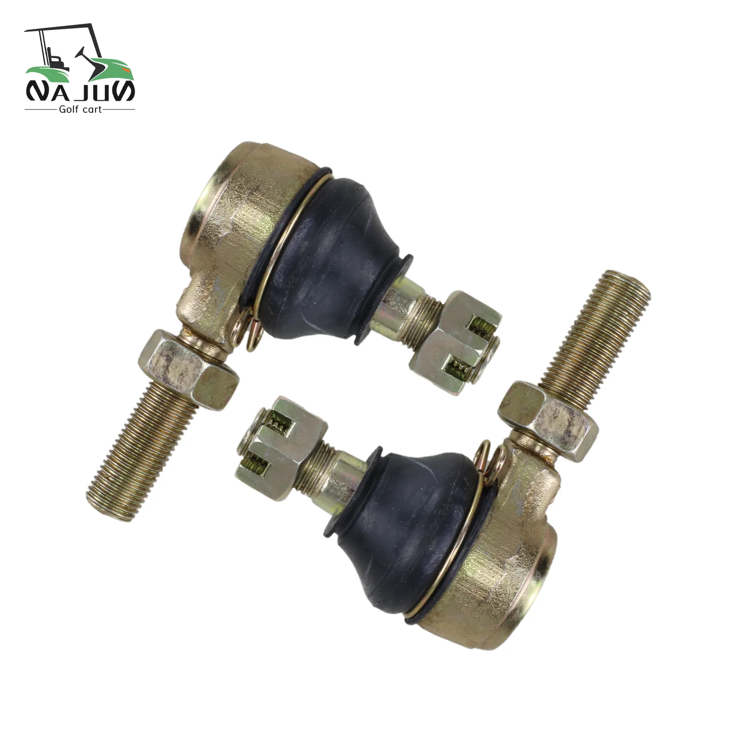 Golf Cart Accessories Golf Cart Steering Tie Rod End Pair M14x1.25 for Eagle Lanqing Marshell Left Right Thread