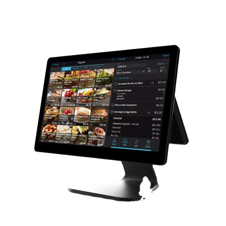

Factory Wholesale OEM POS Terminal Smart Windows/Android 15.6 Inch FHL Touch Screen POS Terminal for Ordering System