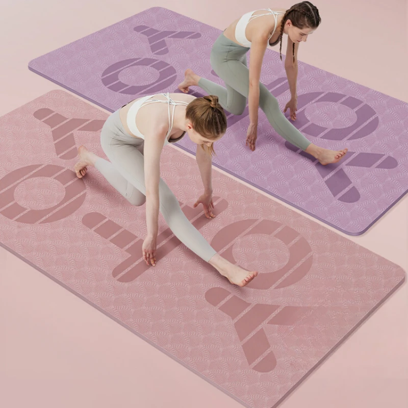 

Anti-Skid Yoga Mat for Women, Silent Jumping Mat, Double-sided Absorption, Ideal for Fitness and Yoga, Exercise Mat