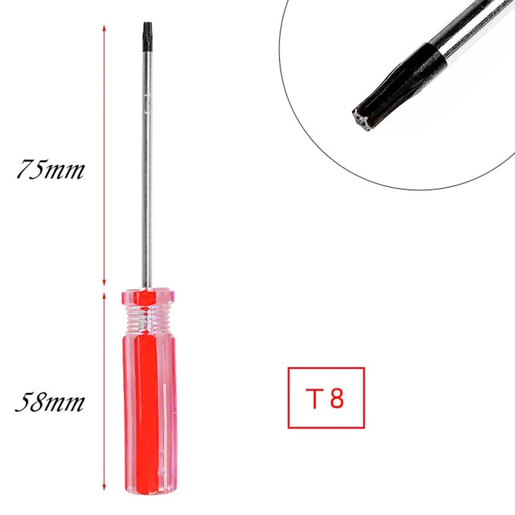 1pc T7/T8/T9 Precision Magnetic Screwdriver For Xbox 360 Wireless Controller PVC Handle Screwdriver Hand Tools