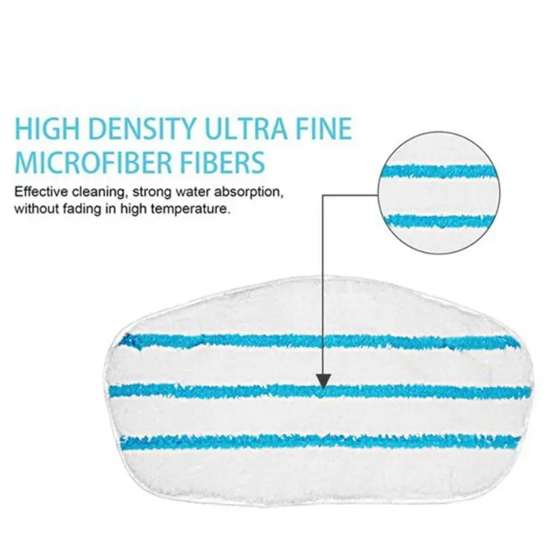 (ABZD) 16 almohadillas de repuesto para mopa a vapor, compatibles con PurSteam PureSteam ThermaPro 211 Steam Mop Cleaner