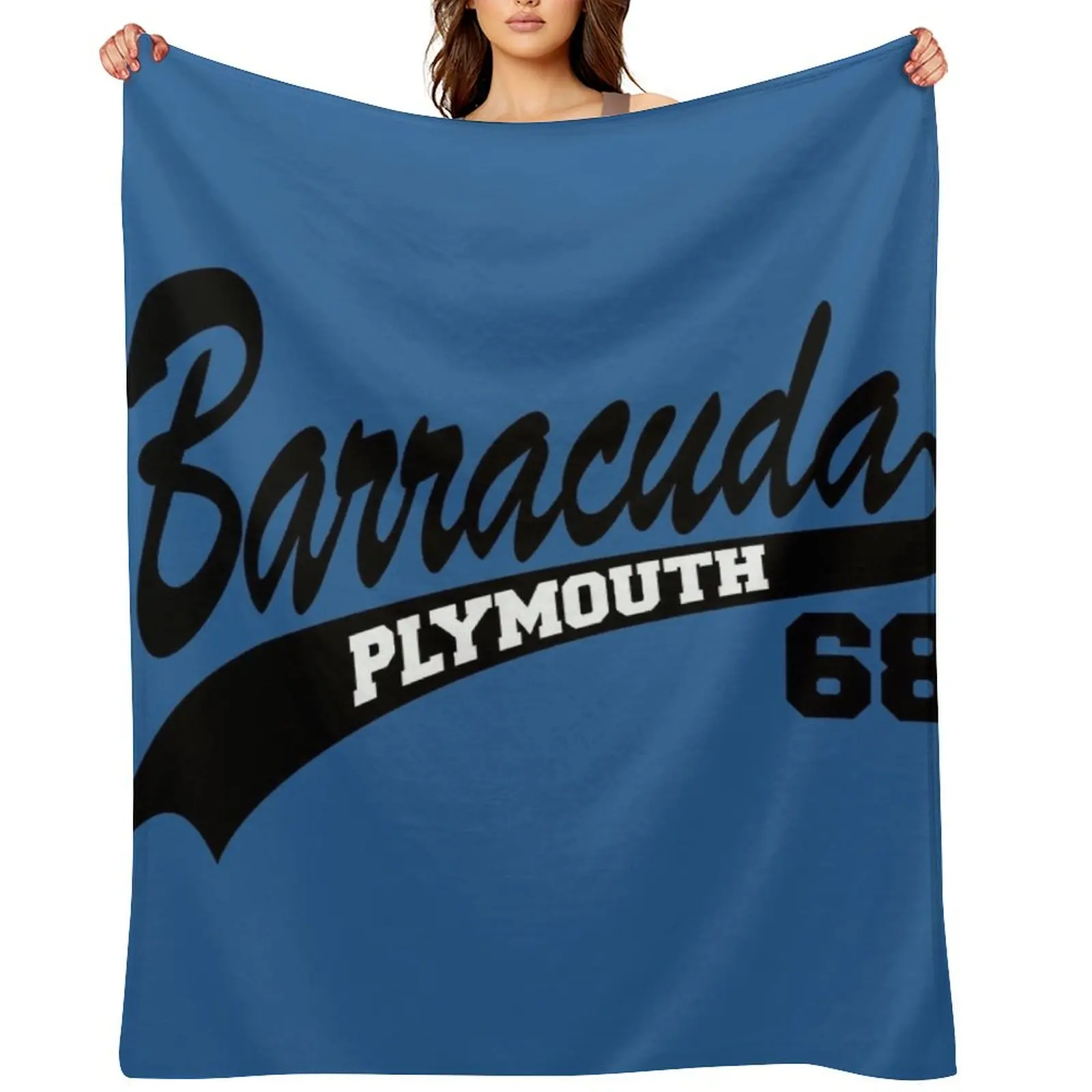 

68 Plymouth Barracuda Throw Blanket Comforter Warm Sleeping Bag anime Blankets