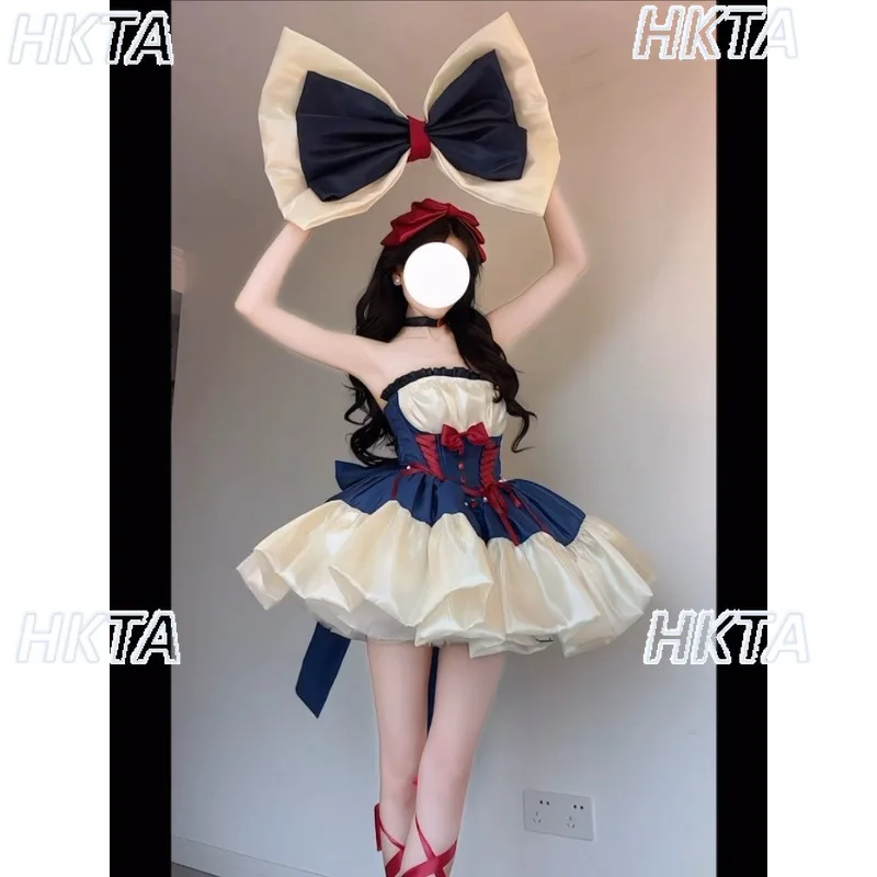 2026 Summer New Sweet High-waist Fairy Princess Dress Large Butterfly Tail Perfect Graduation Birthday Parties Photo-ready Dress