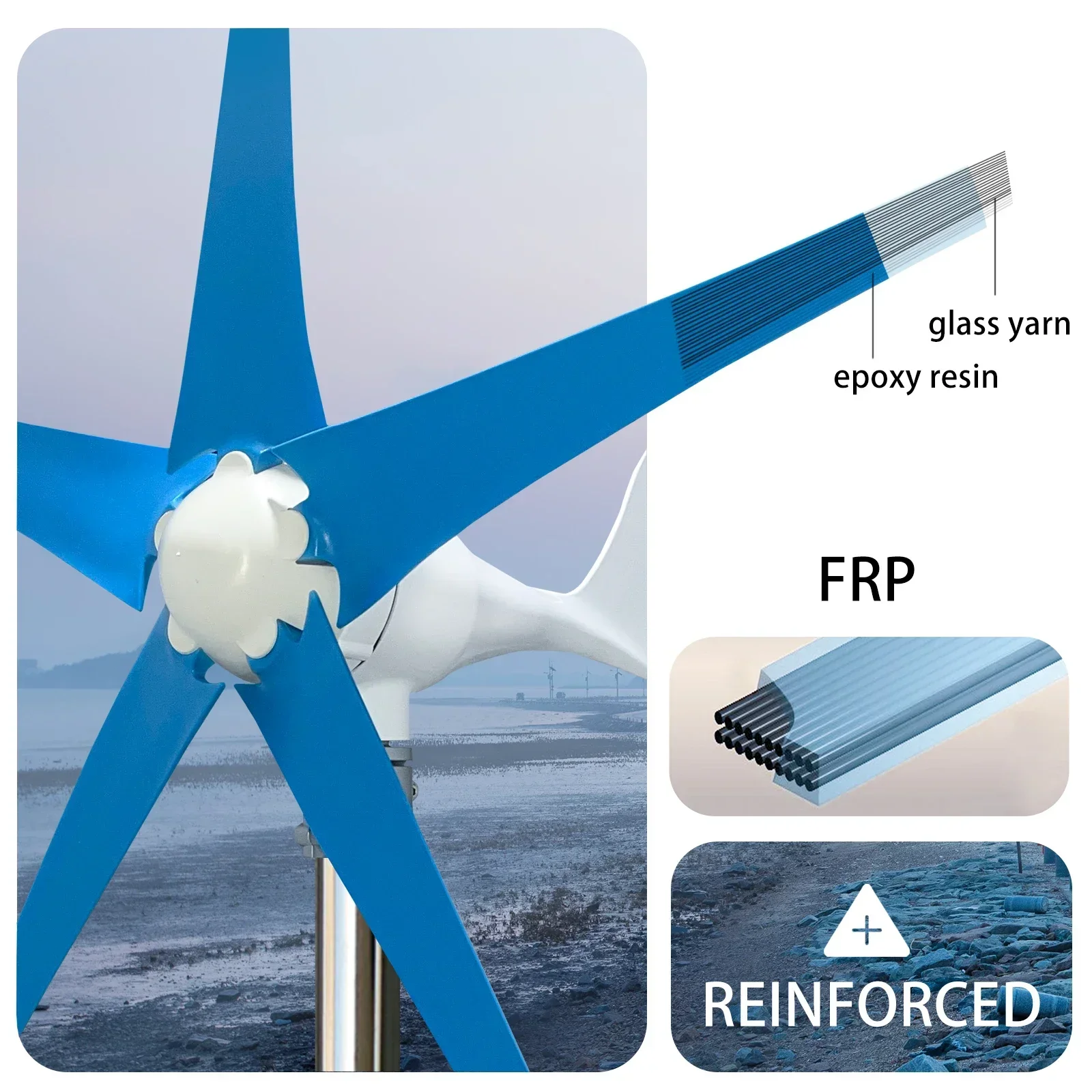 Small Wind Turbine Generator 600watt Voltage 12V 24V Free with Wind  Controller Household High Efficiency Wind Generator