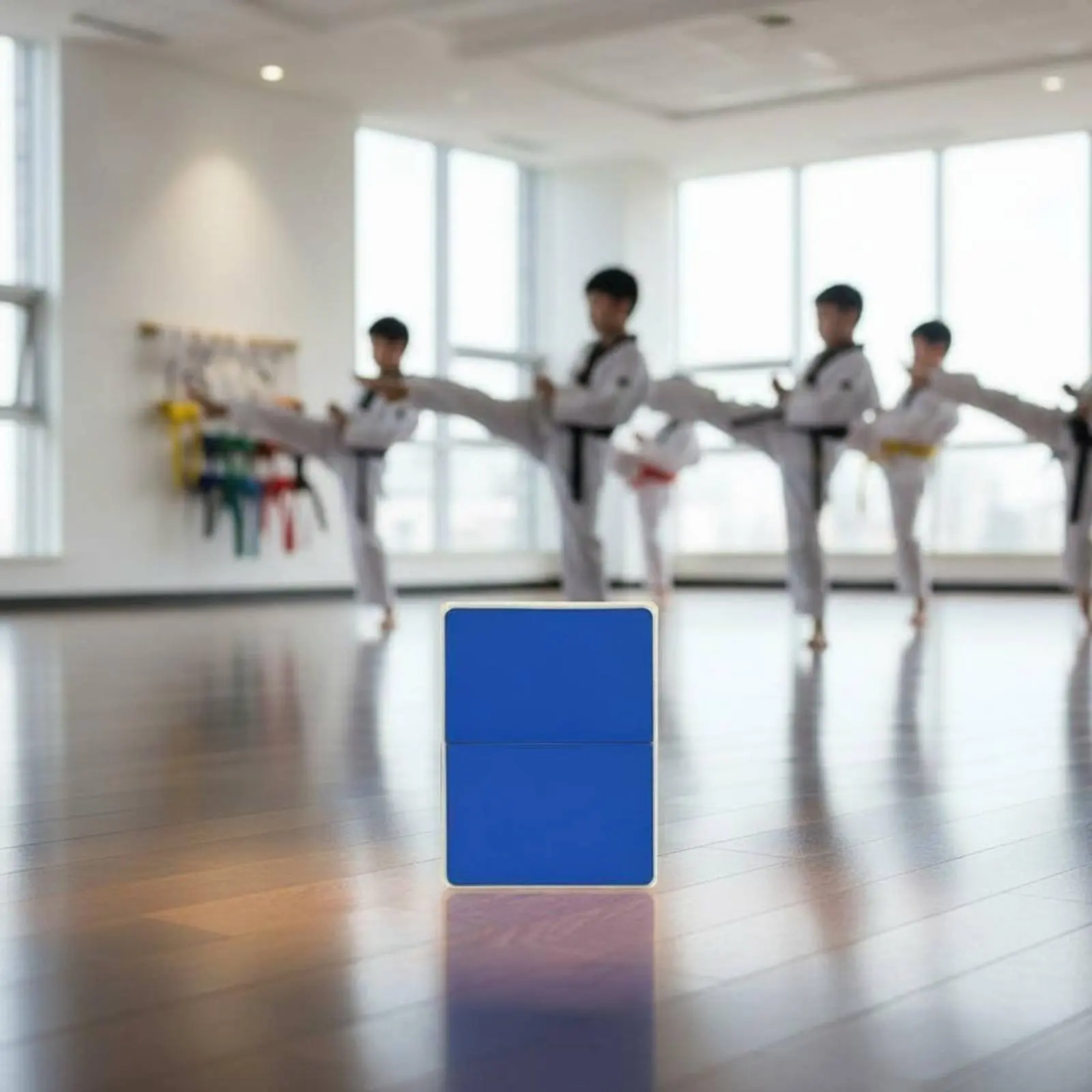 

Reusable Breaking Board Easy to Reassemble Taekwondo Practice Board Long-Lasting Portable for Beginners, Belt Testing