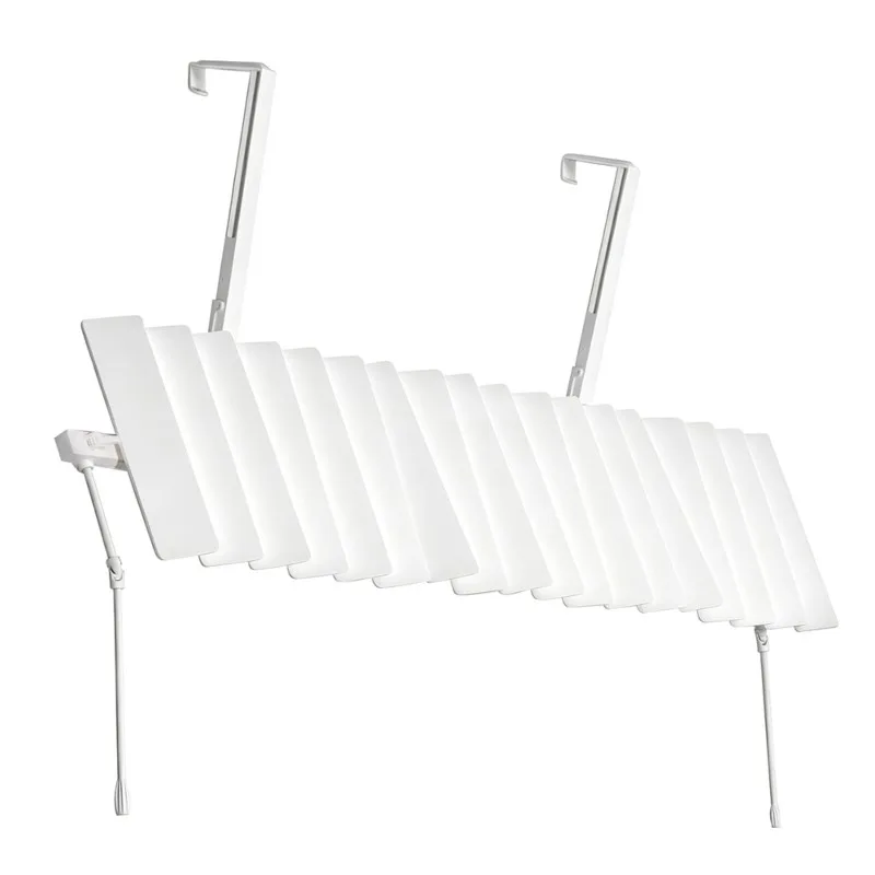 【618-summer-sale】wall-mounted-air-conditioner-deflector-universal-adjustable-abs-material-anti-direct-blow-wind-shield