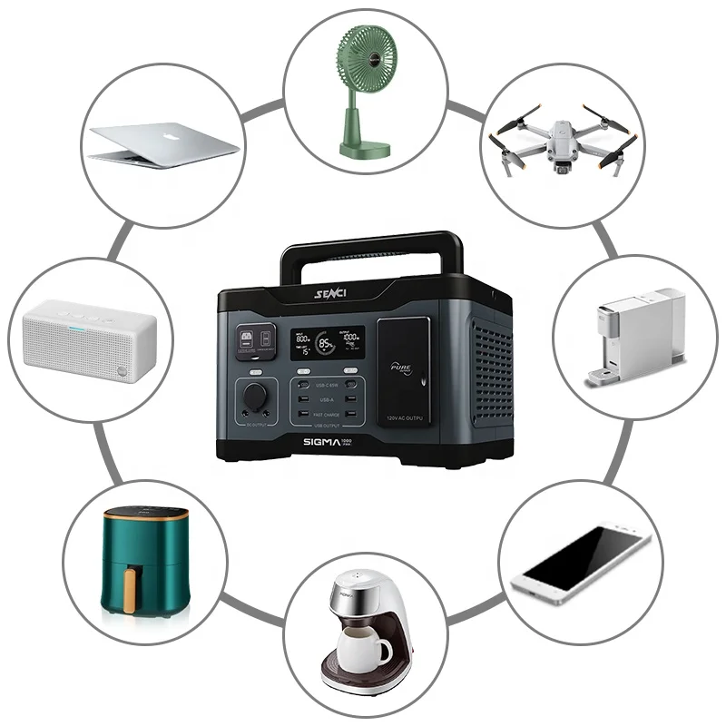 

1000Wh Portable Power Station 400000mAh Camping Solar Generators Power Supply For CPAP Home Camping Emergency Backup