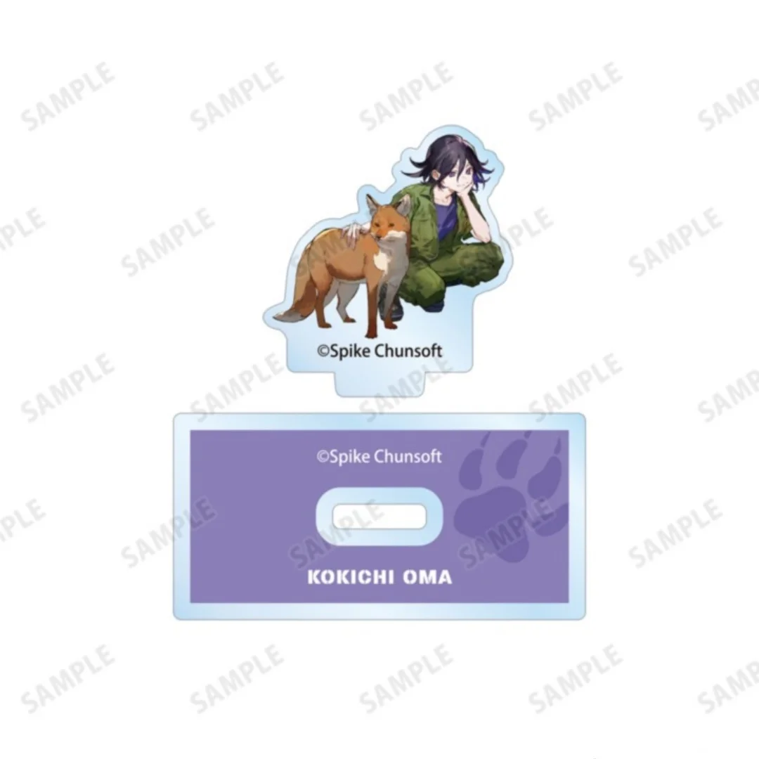 Danganronpa DR Chiaki Nanami Nagito Komaeda Hajime Hinata Angel Devil 15cm Acrylic Stand Tabletop Ornament Pendant Keychain